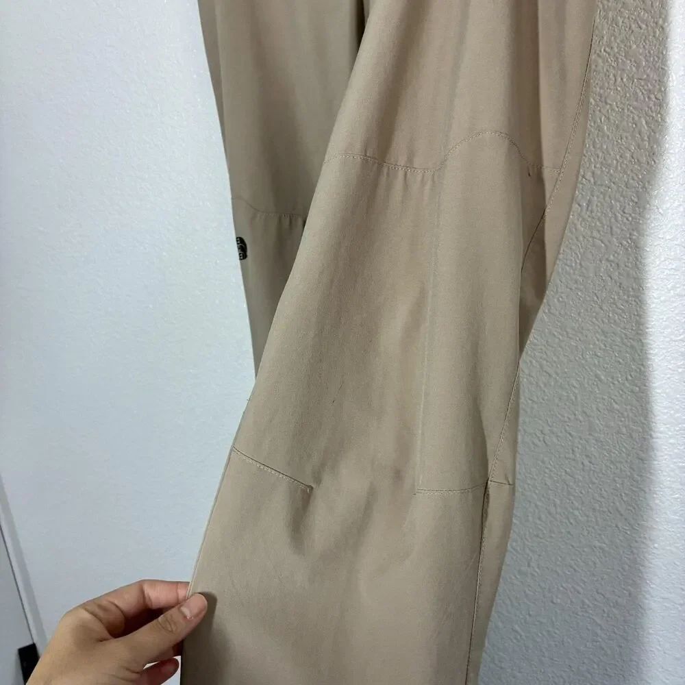 The North Face Pants Mens 30 Beige Khaki Stretch Hiking Elastic Waist Pockets